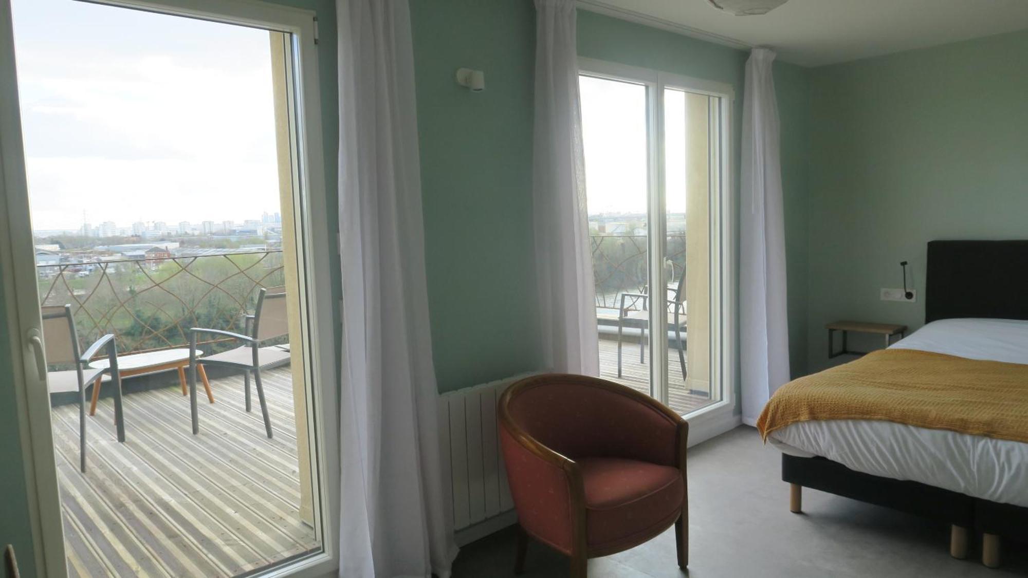 L'Atelier Sur Seine Bed and Breakfast Épinay-sur-Seine Værelse billede