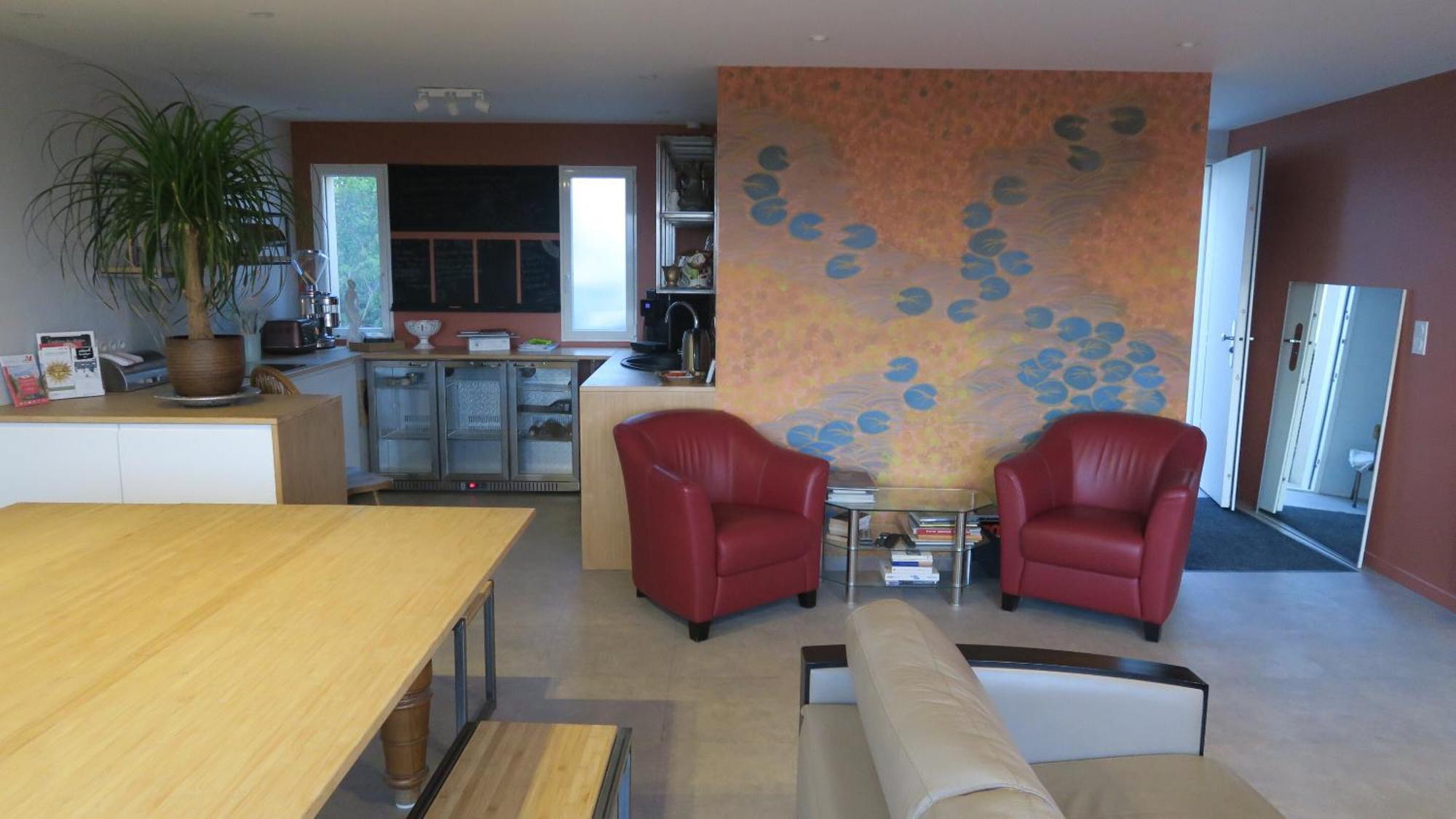 L'Atelier Sur Seine Bed and Breakfast Épinay-sur-Seine Værelse billede
